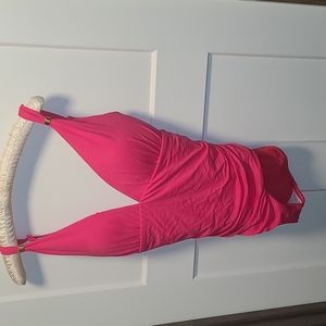 Flattering Ralph Lauren pink swimsuit